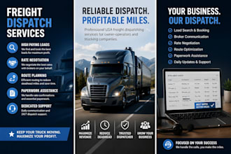 do dispatching for your trucking company