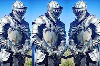 custom anime cosplay creation dark fantasy knight armor wearable cosplay armor