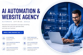 build an ai automation agency, ai website agency, website gohighlevel
