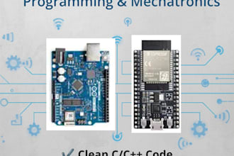 write clean arduino or esp32 code for your project
