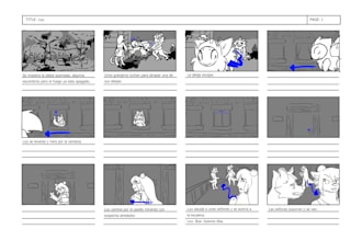 create your storyboard for animation