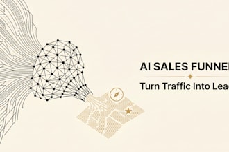 build an ai powered sales funnel and interactive lead magnet website