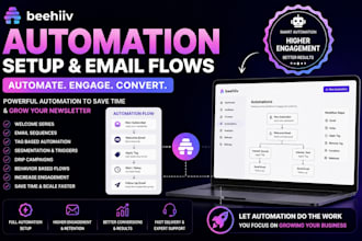 setup beehiiv automations, welcome flows and referral programs