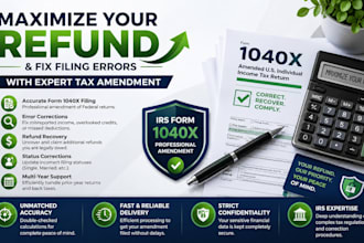 file tax amendment, amend federal tax return, irs 1040x CPA service