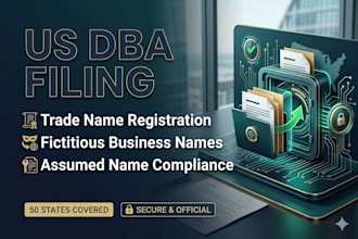 do US dba filing, trade name, and fictitious business name registration