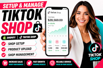 transfer products from shopify to tiktok shop professionally
