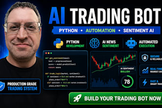 build a python automated trading bot with ai news sentiment analysis
