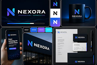 design luxury business logo, branding kit, brand identity, brand style guide