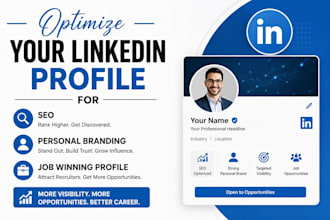 optimize your linkedin profile for SEO, personal branding, job winning profile