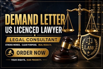 draft a legal demand letter for breach of contract disputes as a us lawyer