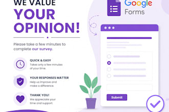 do a google form survey for you