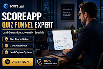 create scoreapp quiz funnel and lead generation system for business growth