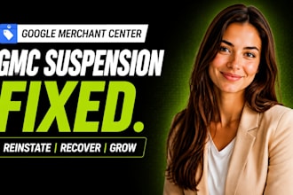 fix google merchant center suspension, gmc misrepresentation disapproved product