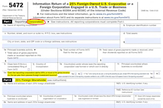 file form 5472 and form 1120 for foreign owned US llc