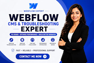 webflow design, fix webflow website, webflow developer, webflow cms expert