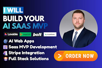 build ai saas mvps with lovable, replit, bolt and supabase