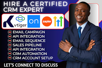 do gohighlevel email marketing kommo vtiger keap ontraport zapier ai automation