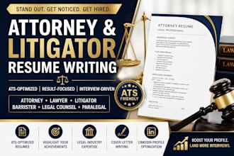 write ats lawyer resume attorney resume legal resume and litigator CV