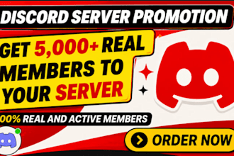 grow your discord server with targeted organic promotion, discord server boost