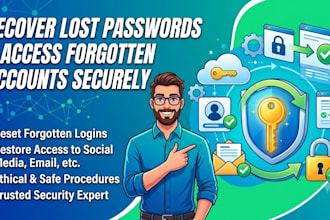 recover lost passwords and access forgotten accounts securely
