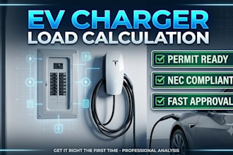 calculate ev charger electrical loads