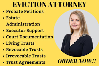 be your probate lawyer for inheritance, wills, trusts, and estate planning in US
