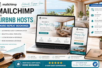 setup mailchimp for airbnb vacation rental automation campaigns email campaign