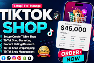 setup tiktok shop optimized dropshipping tiktok shop marketing, tiktok shop ads