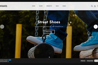 build sneakers website sneakers store sneakers shopify store footwear store