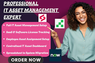 setup reftab setyl jumpcloud virima superops servicenow IT asset management