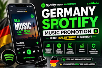 do german spotify music promotion, germany spotify promotion