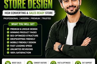 build shopify store shopify store design shopify droshipping shopify website seo