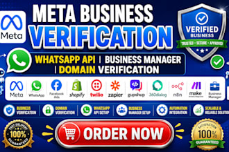 meta business verification whatsapp api business manager domain verification