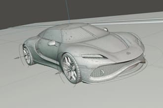 design 3d vehicle modeling, game ready vehicle, military vehicle design