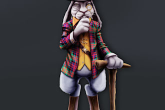 create a custom illustration for gifts or personal use