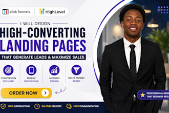 design attention grabbing, conversion boosting clickfunnels sales funnel