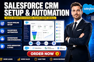 salesforce crm sale pipeline salesforce automation patientnow CRM data migration