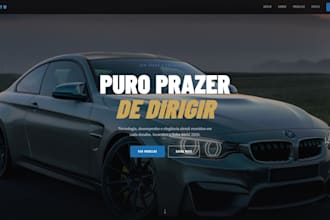design a modern, responsive landing page in HTML and CSS