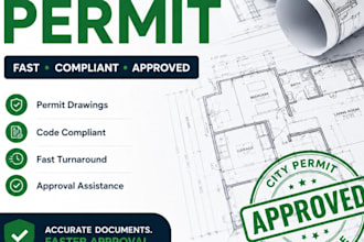 do city permit construction permit drawings architectural permit approval