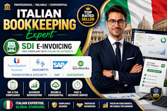 do business bookkeeping sdi einvoicing using teamsystem zucchetti sap quickbooks