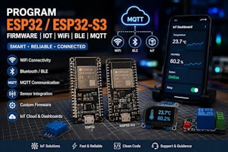 program esp32 esp32 s3 firmware iot wifi ble mqtt projects