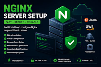 install and configure nginx on ubuntu server