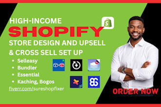set shopify store upsell and cross sell bundler bogos selleasy essential kaching