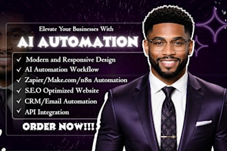ai agency website, ai automation agency website, agency website, ai website