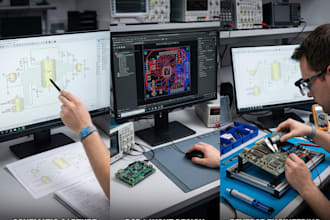 do pcb design, schematic and reverse engineering