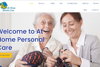 home care website healthcare medical leads home care website