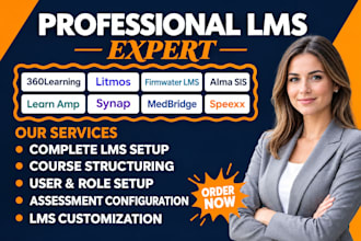setup 360 learning litmos firmwater lms alma sis learnamp synap medbridge speexx