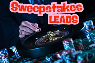 provide fresh USA sweepstak leads, senior elderly leads