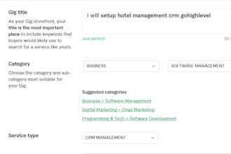 setup hotel management crm gohighlevel