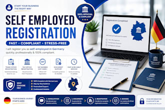 complete your self employed registration and business setup